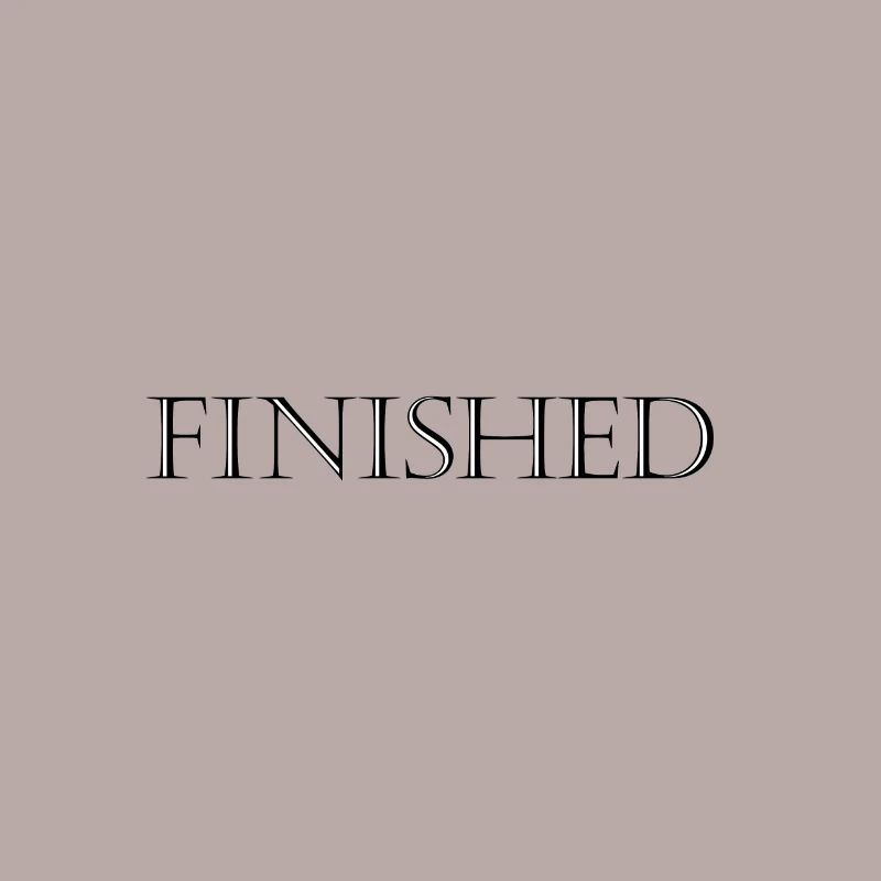 Finished