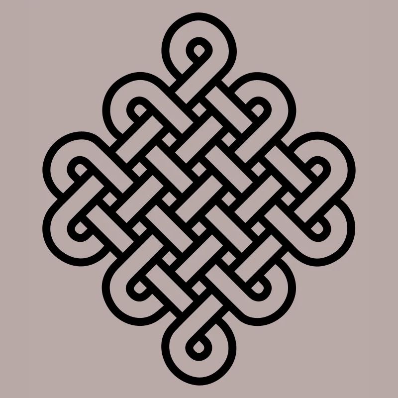 Knot Infinity Buddhism Tibet endless eternal celts