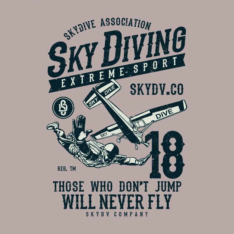 Sky Diving Fallshirm jumping