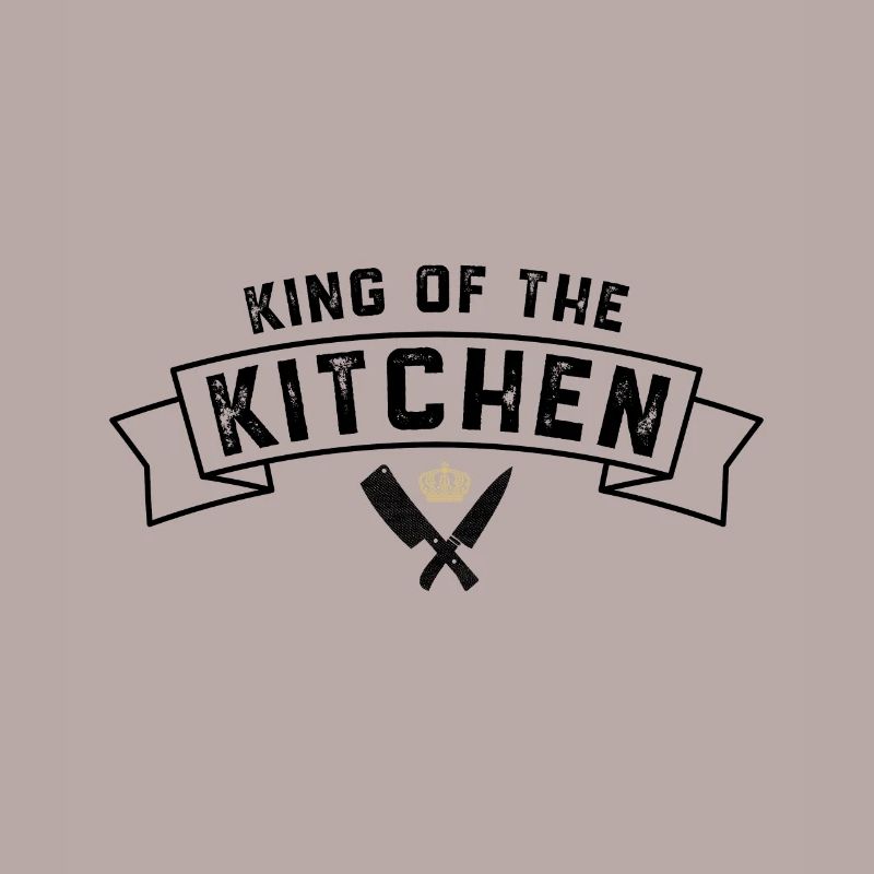 King kitchen chef crown kitchen knife gift