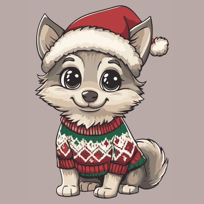 Wolf Christmas Comic
