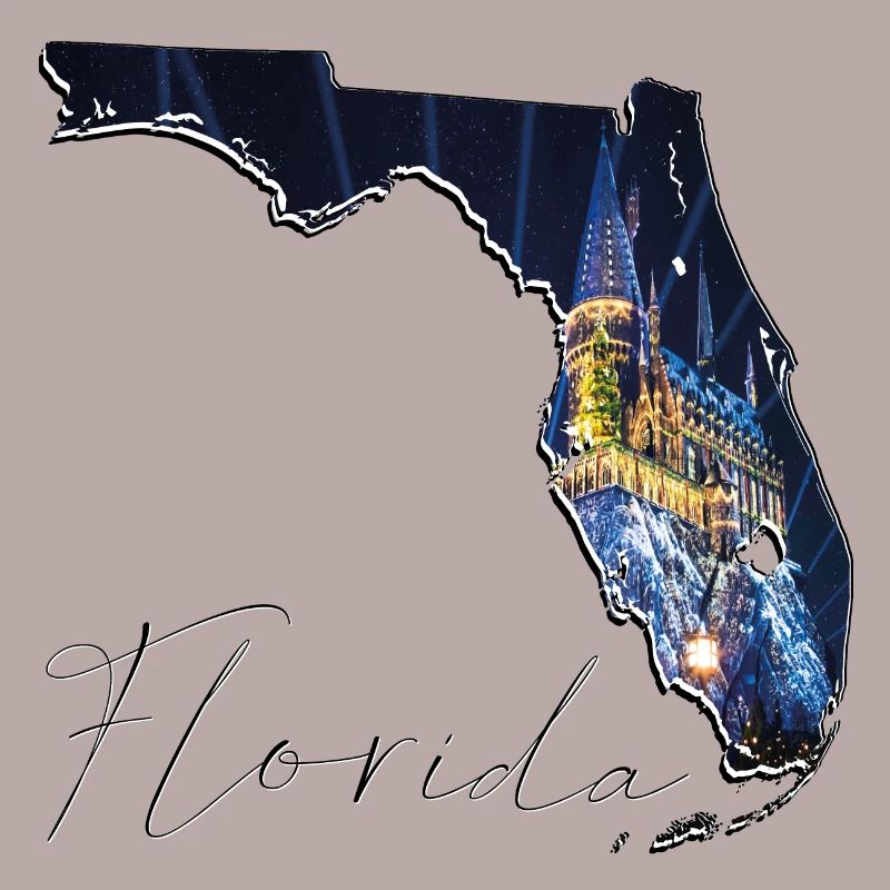 Universal Studios in Florida State Map FL