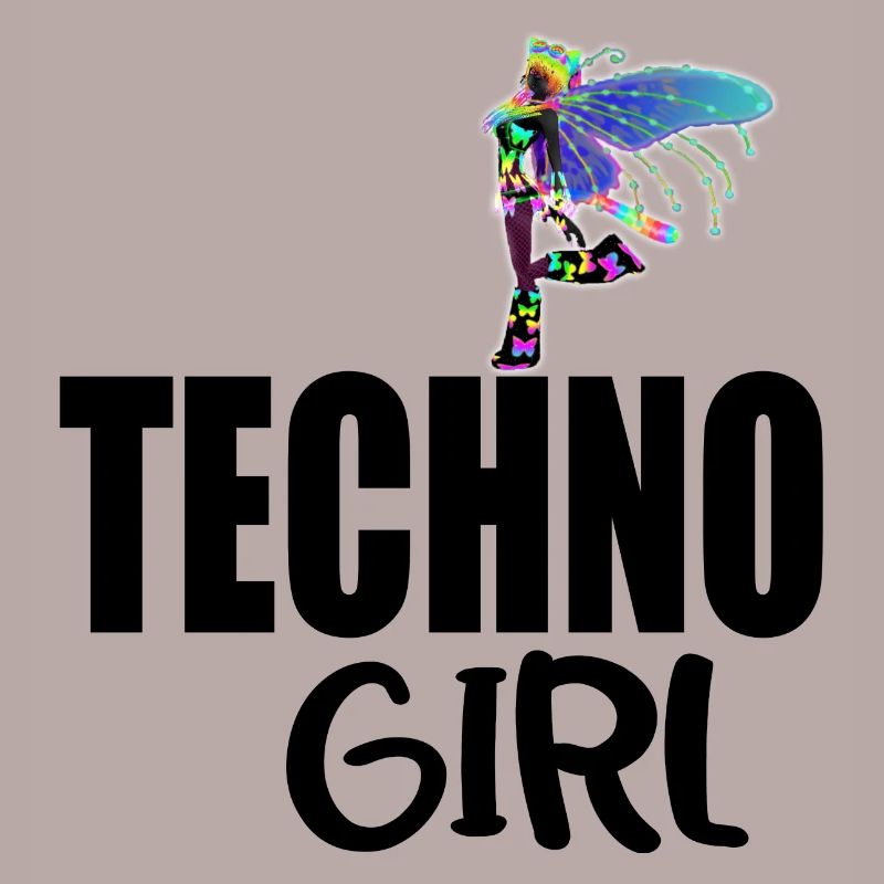 Techno-Mädchen