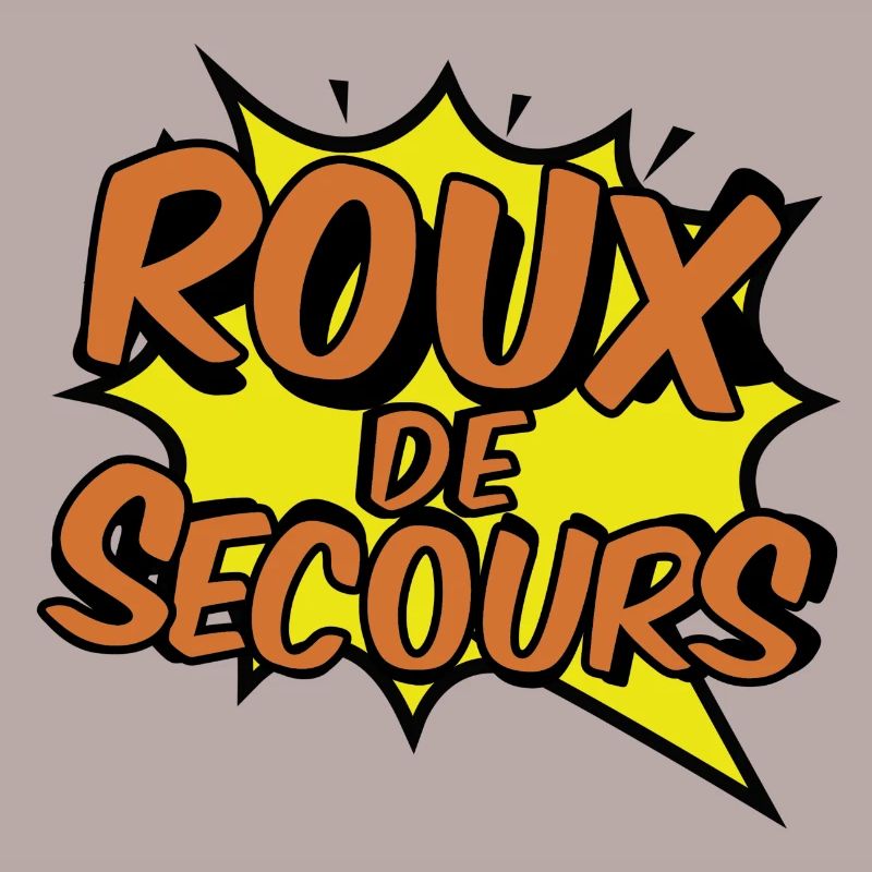 ROUX DE SECOURS COMIC STYLE