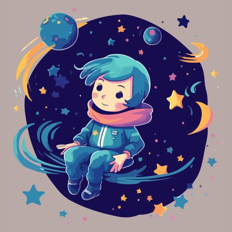 Ouna dans l'espace