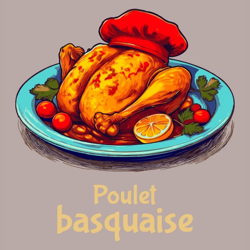 Chicken Basquaise - Plain text