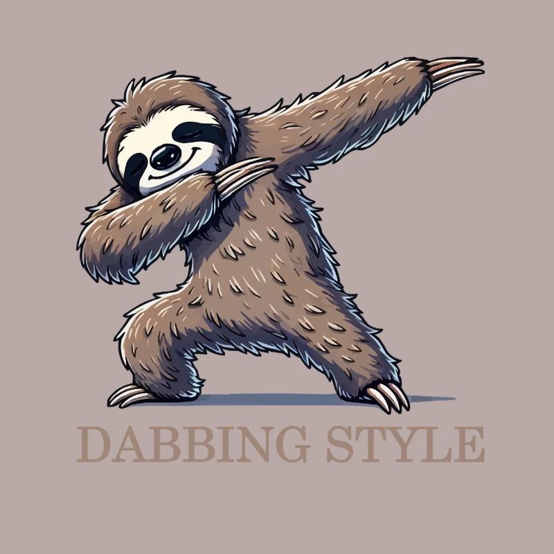 faultier dabbing