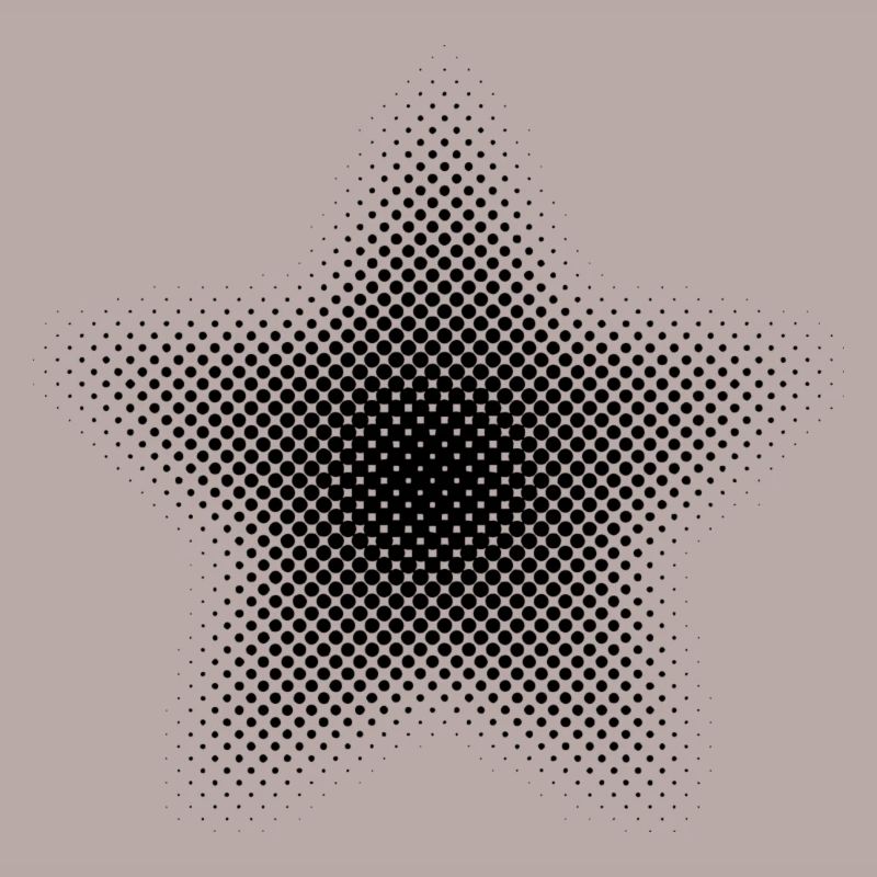 Star Pixel Asterisk Dots