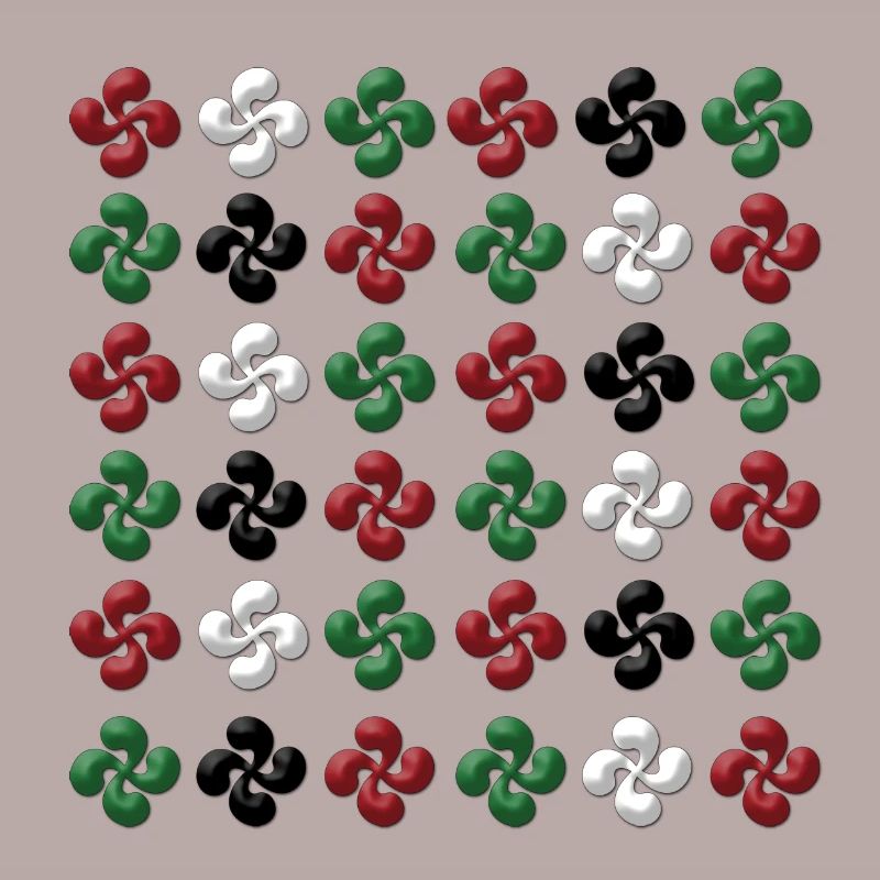 Croix Basque multiple 2