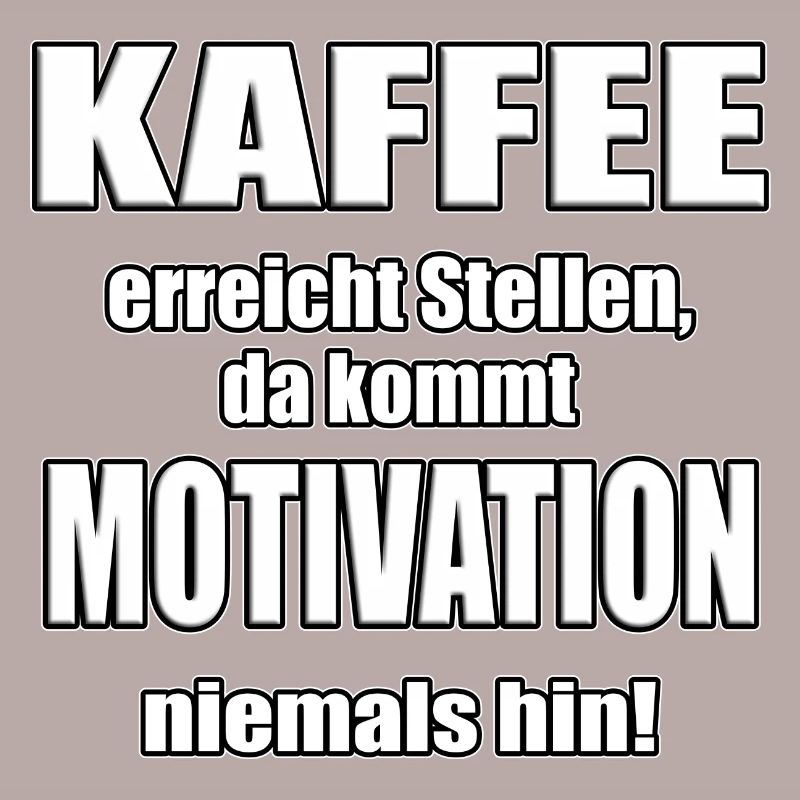 Kaffee vs. Motivation
