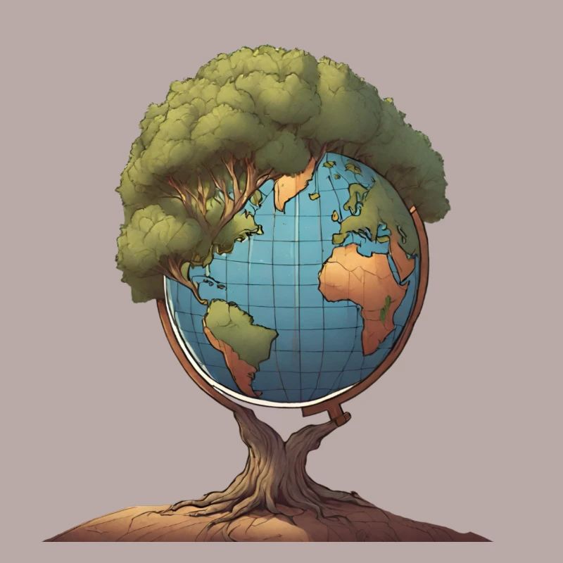 The Supporting Tree - Our World (Environmental Protection)
