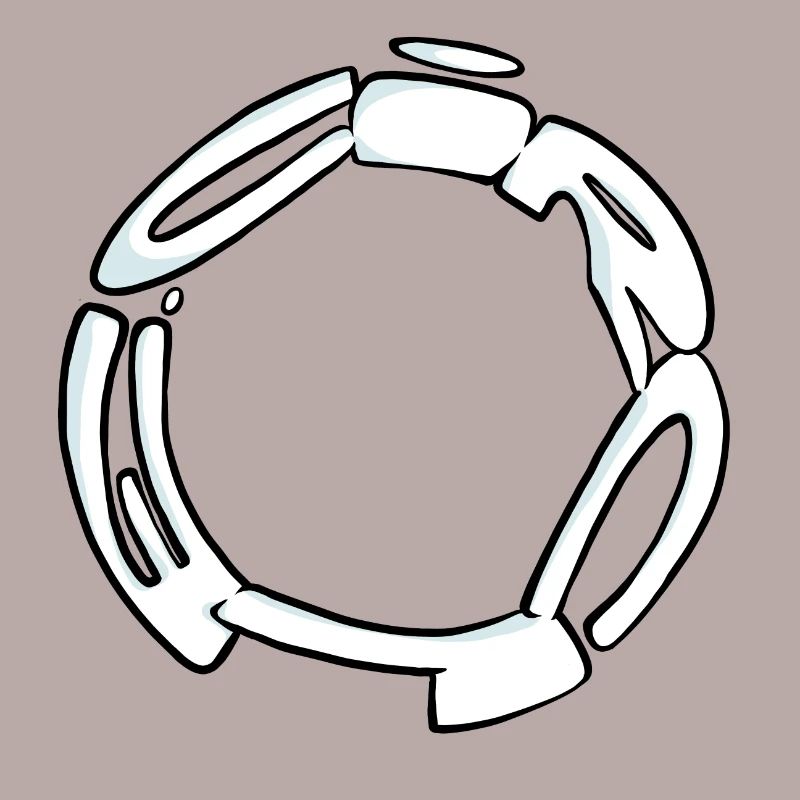 Graff Circle (Black & White)