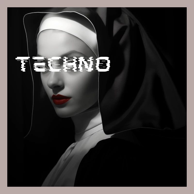 Techno Nun - Rave Design