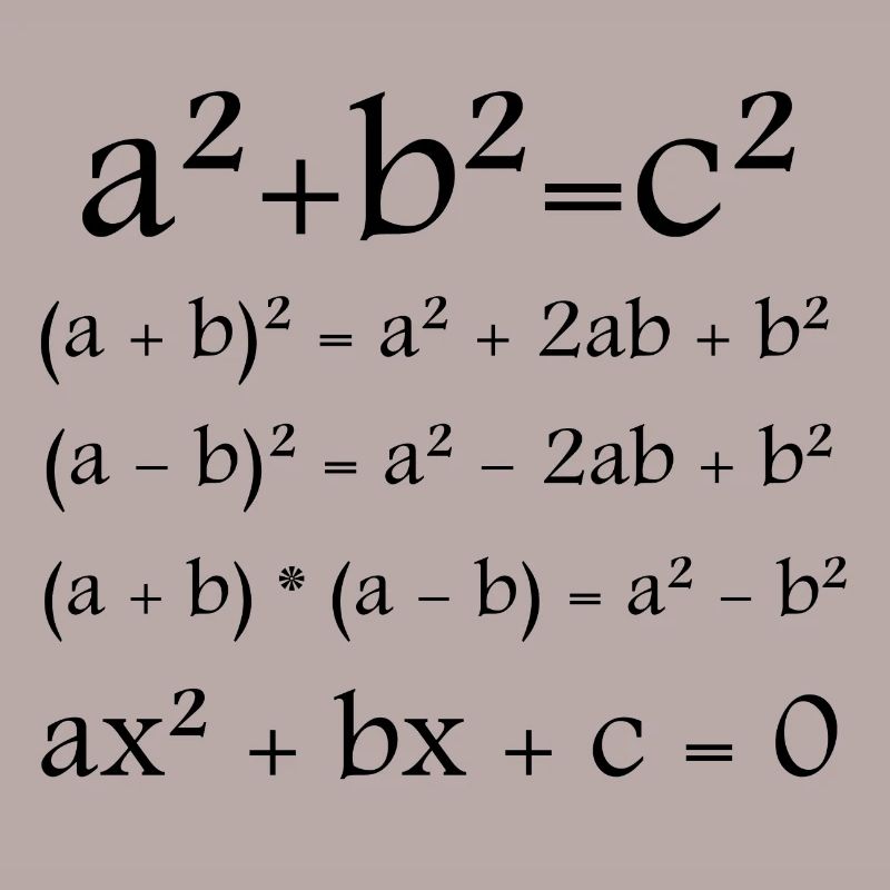 Mathématiques / Math / Formule