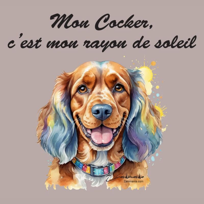 Cocker rayon de soleil