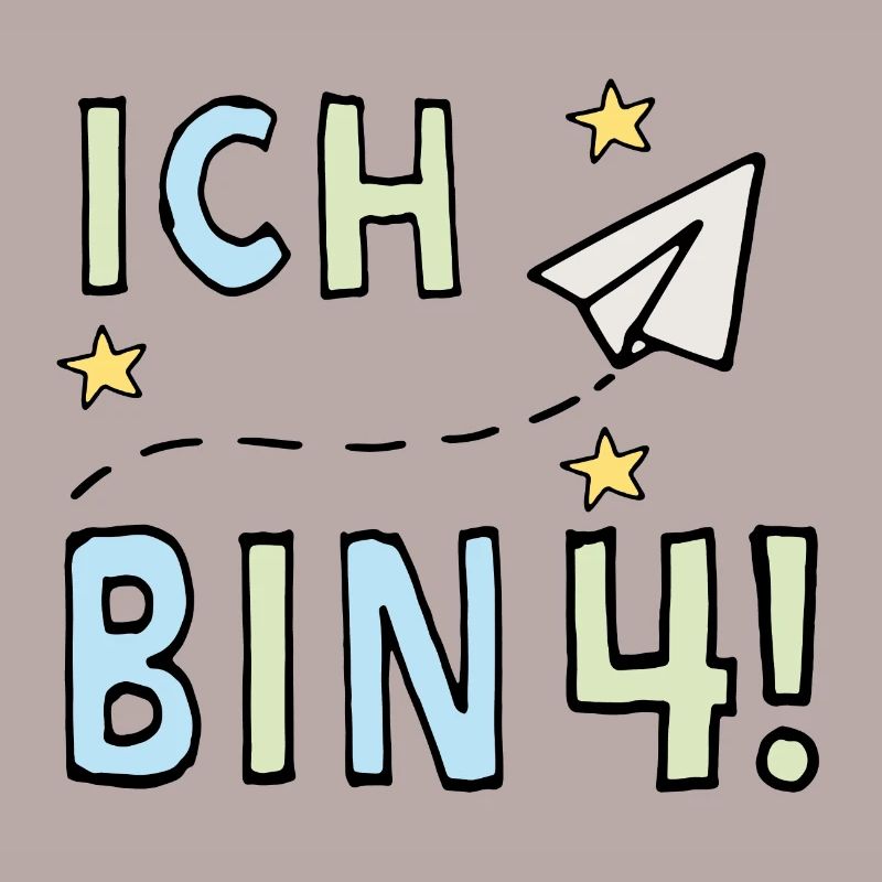 Ich bin vier