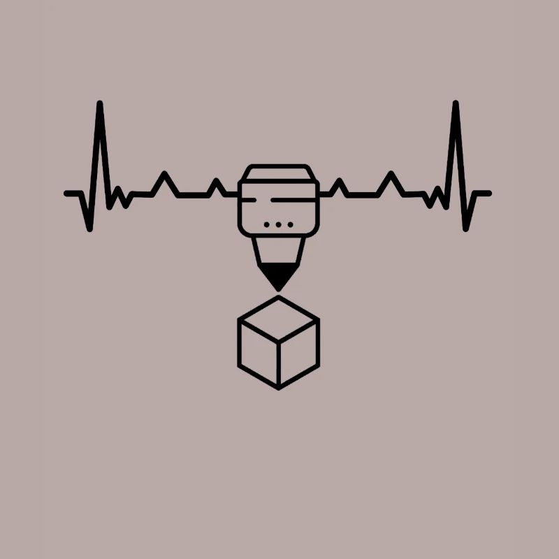 3D printer heart 3D printing hobby gift idea