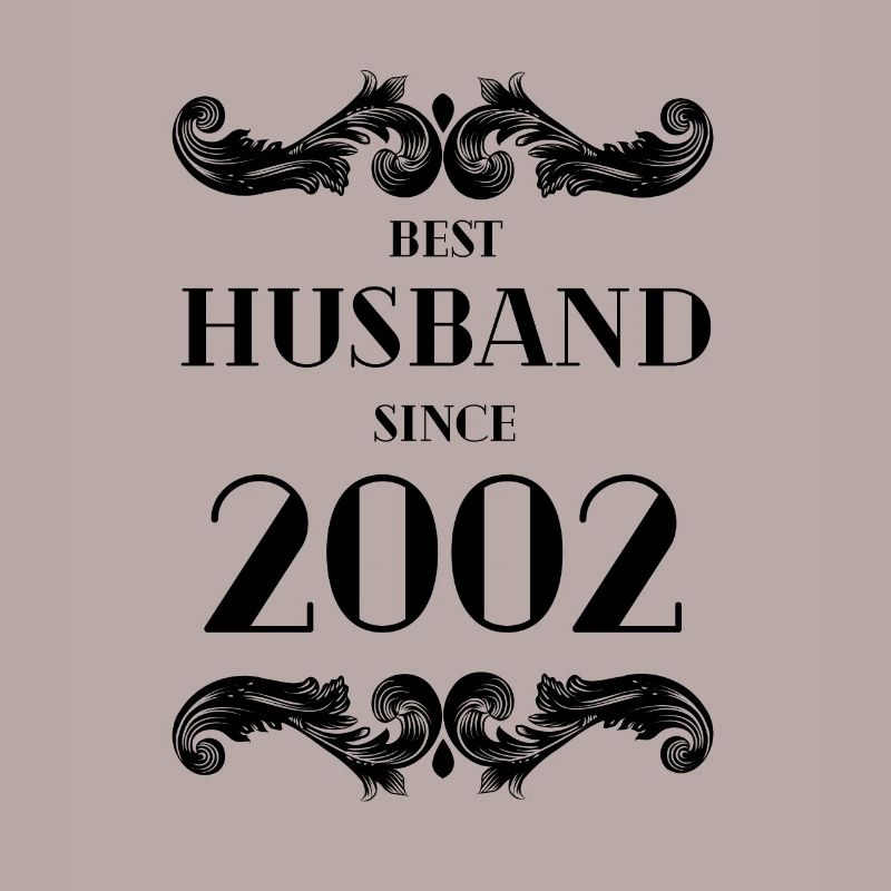 Bester Ehemann seit 2002 Hochzeitstag