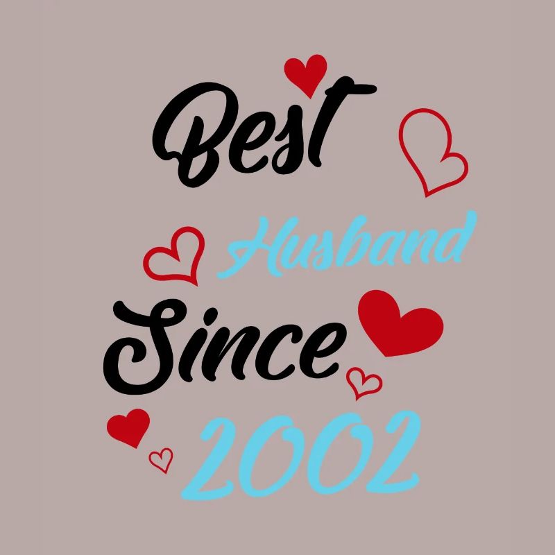 Bester Ehemann seit 2002 Hochzeit