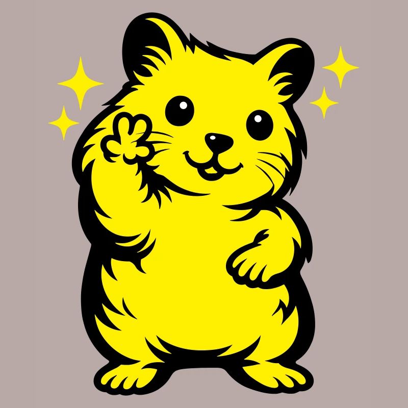 Dessin animé de hamster