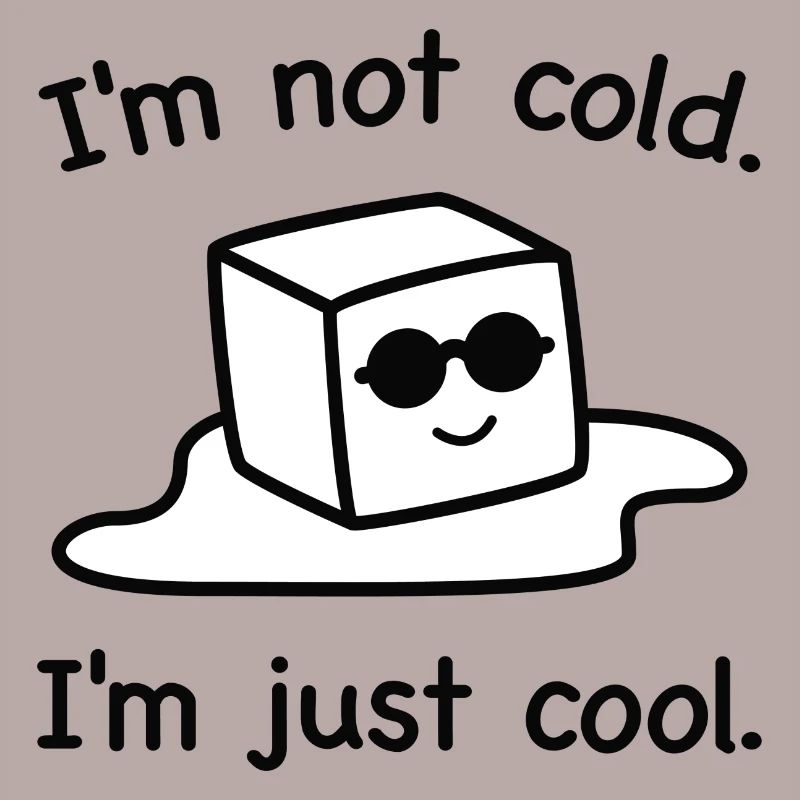 Ich bin nicht kalt. Ich bin einfach cool.