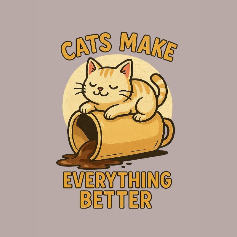cats make everything better