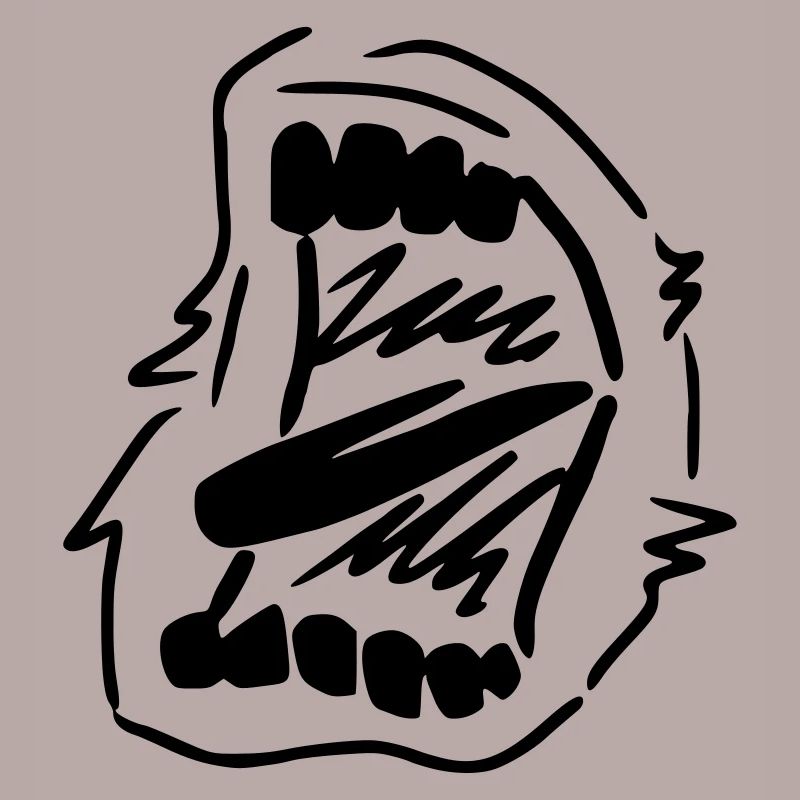 Crier la bouche