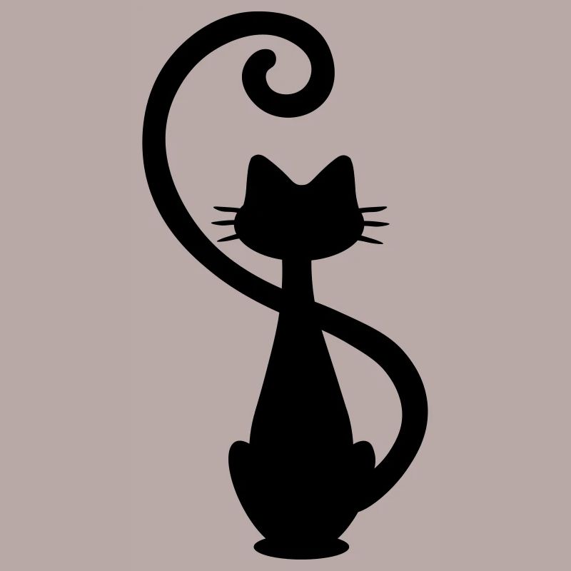 Katze - Chat - Cat - Silhouette