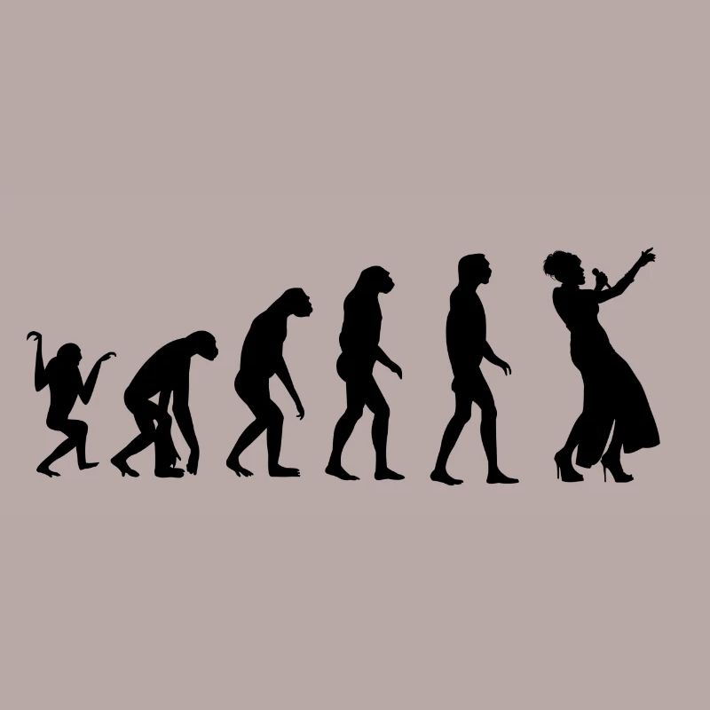 chanteur d'évolution