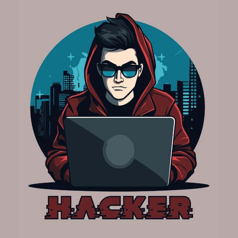Lunettes de soleil Hacker Hacker Hacker anonyme