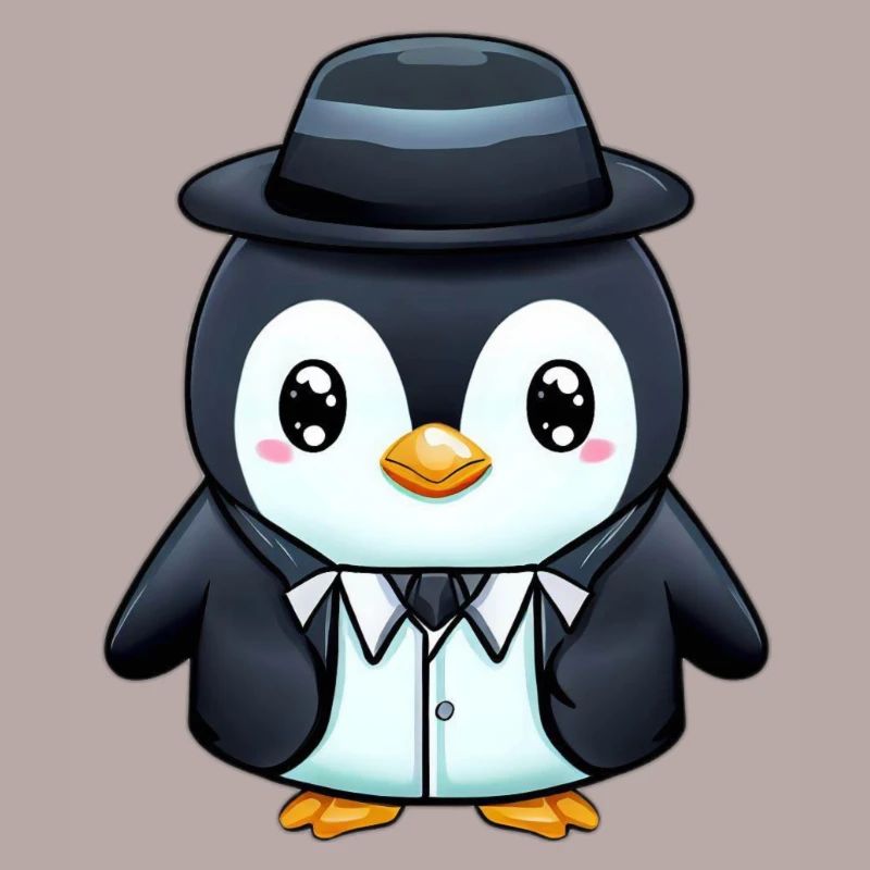 Mignon agent pingouin