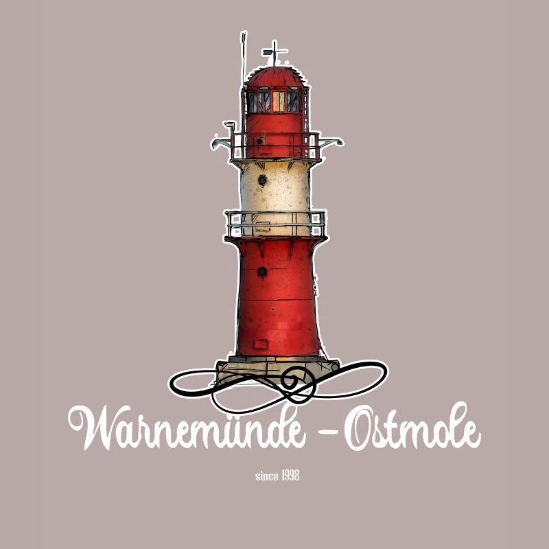 Warnemünde Ostmole Leuchtturm