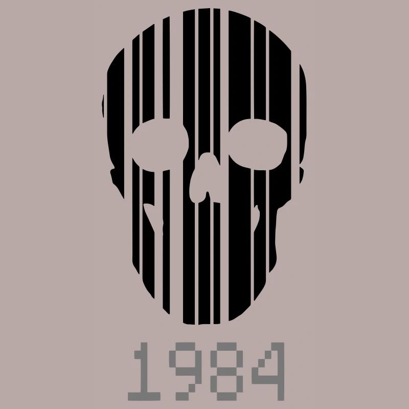 barcode Skull 1984