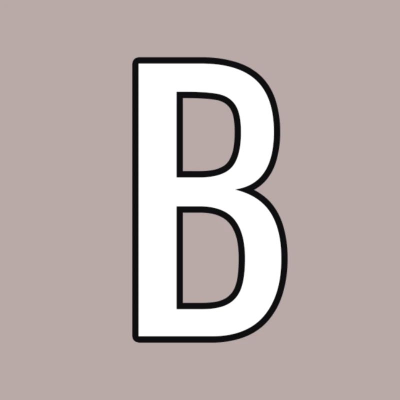 B