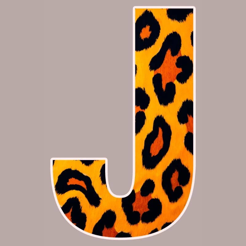 LeopardJ Buchstabe
