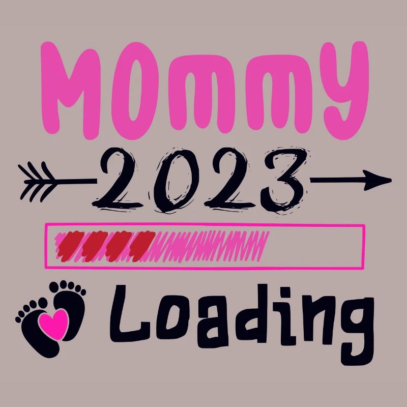 Mama loading 2023, werdende Mutter 2023