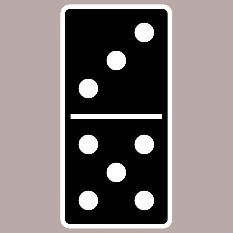 DOMINO STONE 3: 5 - VARIABLE COLOR - VECTOR DESIGN!