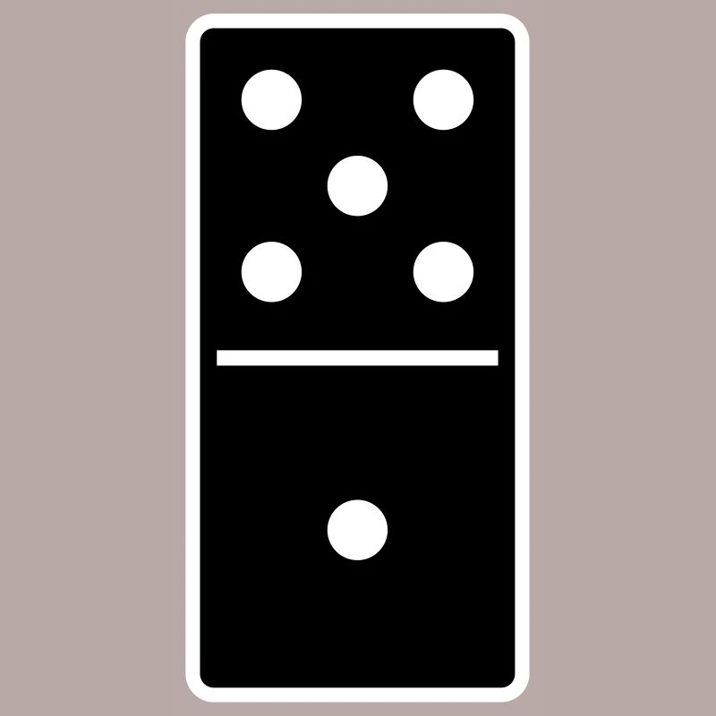 DOMINO STONE 5: 1 - VARIABLE COLOR - VECTOR DESIGN!