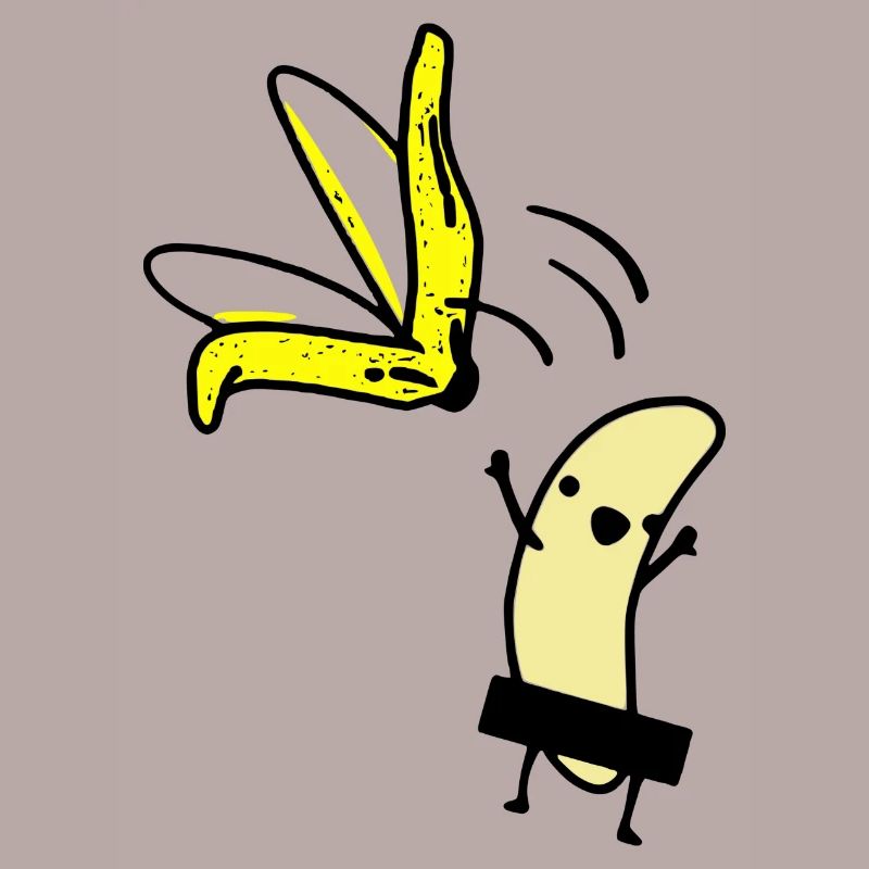 Banana without shell