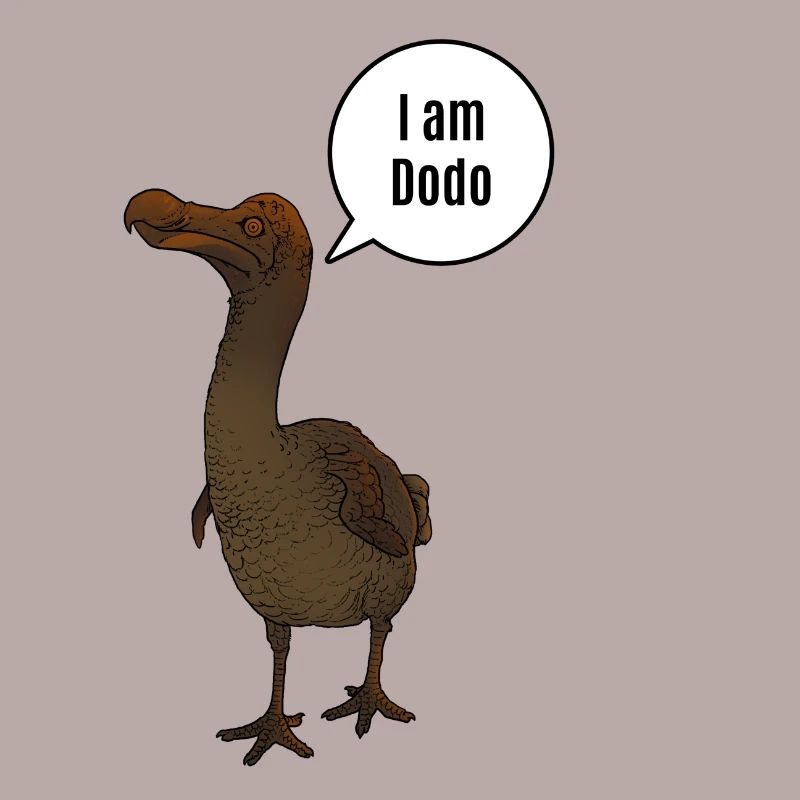 Dronte Dodo Doudo Dudu ausgestorben Vogel
