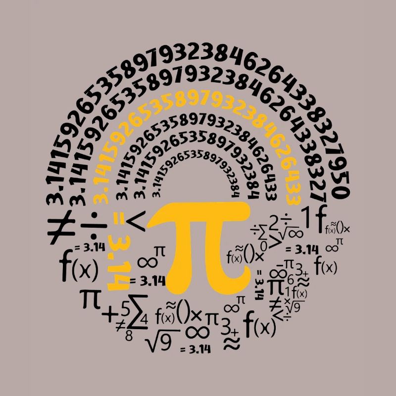 Pi Day Math Lover Numbers