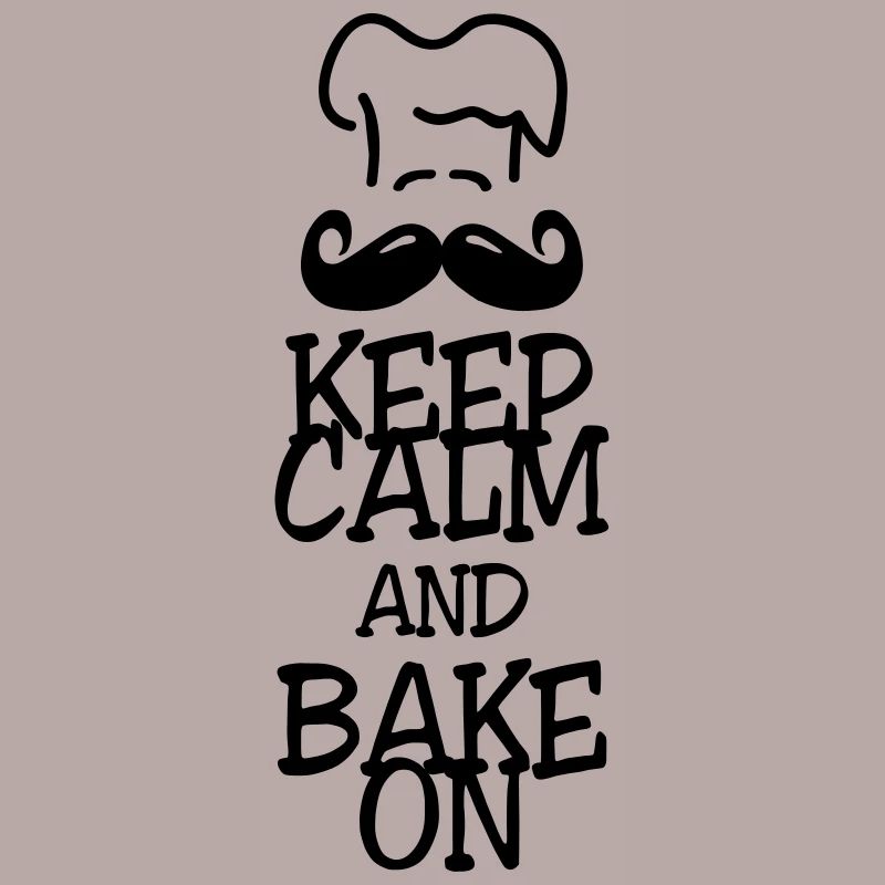 keep calm and bake on