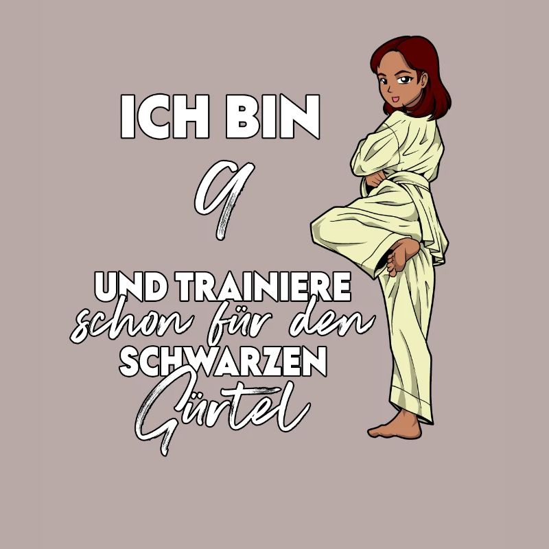 Ich bin 9 - Mädchen Karate