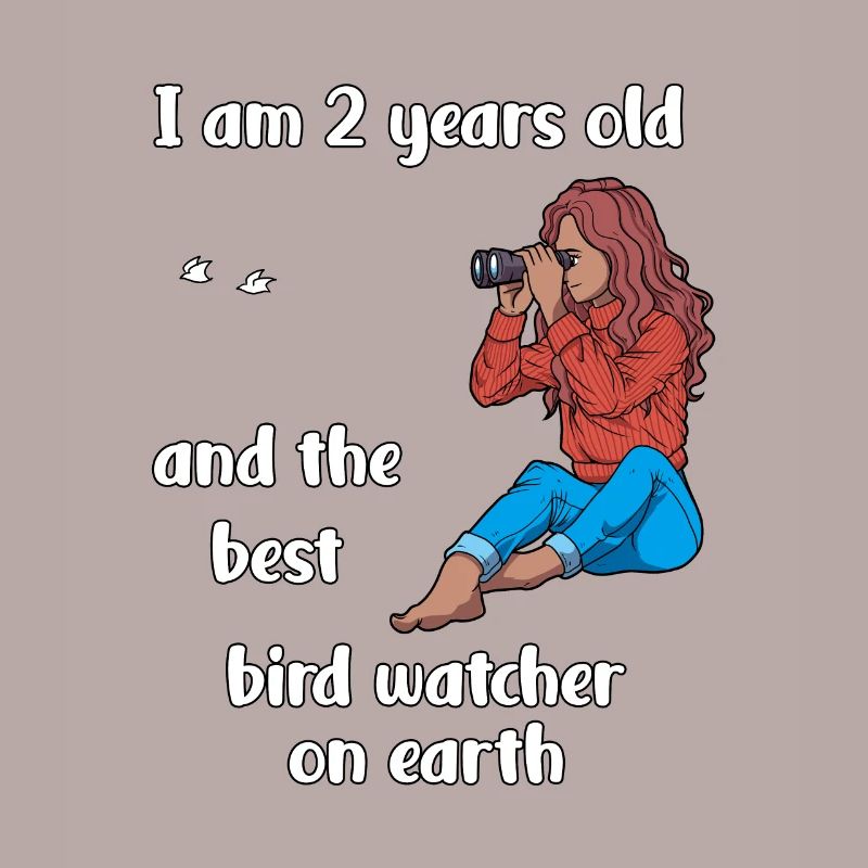 Ich bin 2 - Mädchen Vogelbeobachtung