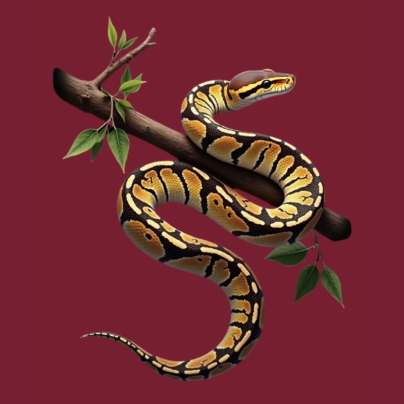 Königspython Schlangen Liebhaber Terrarium Python