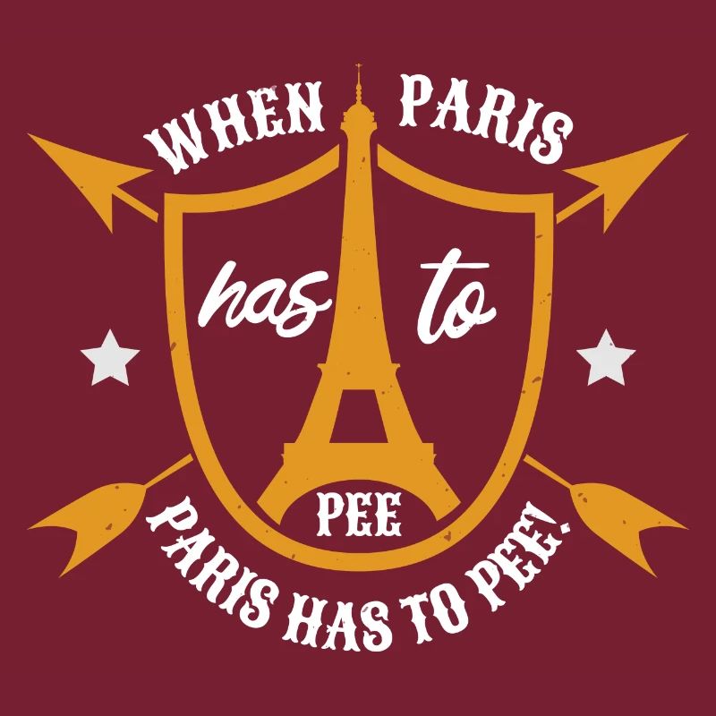WHEN PARIS HAS TO FEE PARIS HAS TO PEE