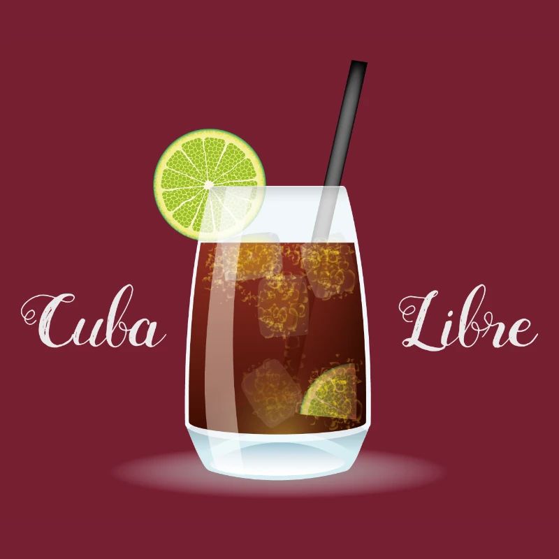 Cocktail Cuba Libre Weiss