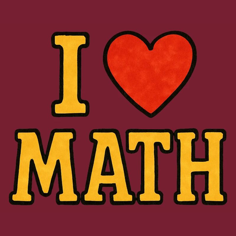 I ♥ Math – Nerdy and Proud