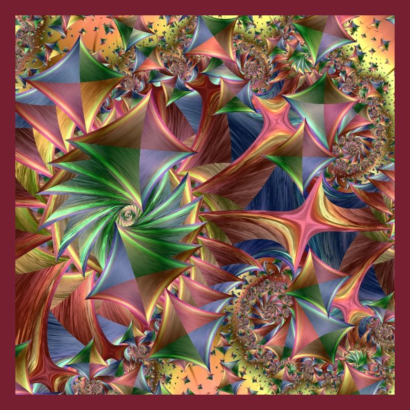 Diamond pattern colorful