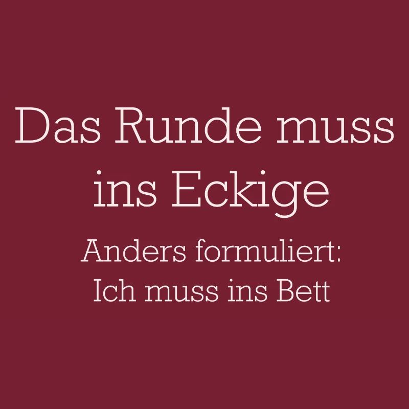 Das Runde Muss Ins Eckige